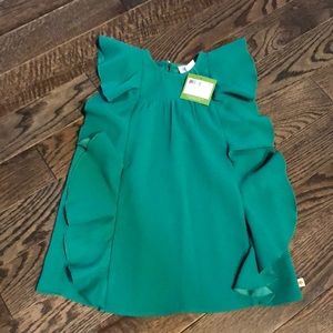 COPY - Kate Spade Cascading Ruffle Dress NWT